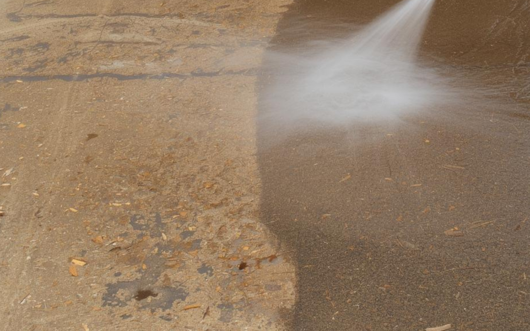 When should I pressure wash my driveway in Columbia, MD?