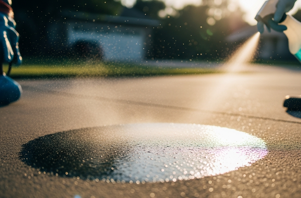 Need Same Day Driveway Oil Stain Gone, Fast?